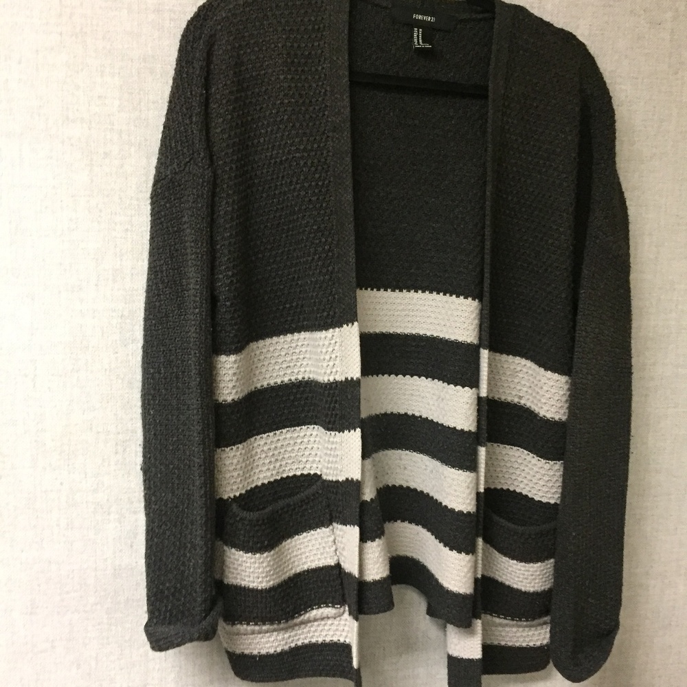 Striped Cardigan